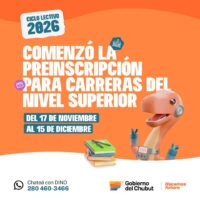 Comenzó la preinscripción para el Nivel Superior 2026